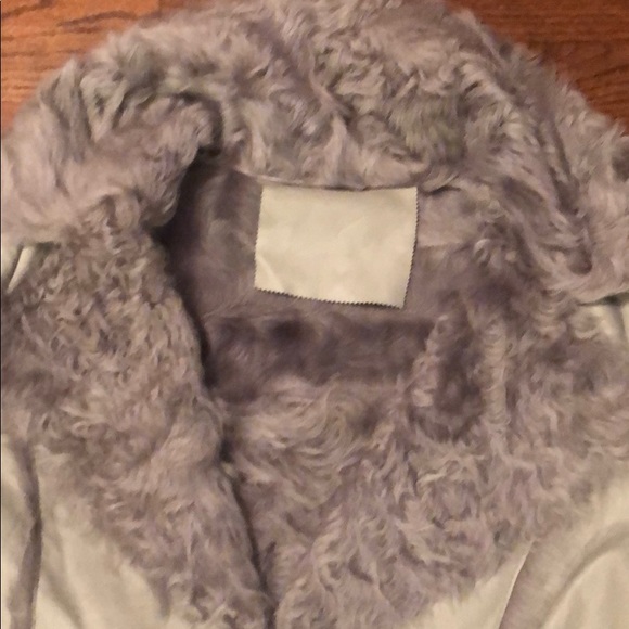 A Real New sheepskin ash coat size small - Picture 3 of 4